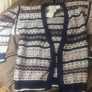 Vtg cardigan sweater n.w.t